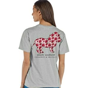NWT Simply Southern Lion Tracker Tee- M